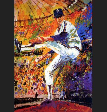 Leroy Neiman Gaylord Perry